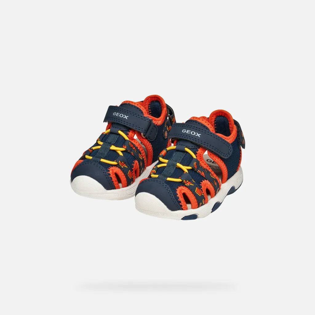 Navy/Orange