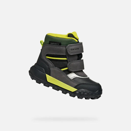 Black/Fluo Green