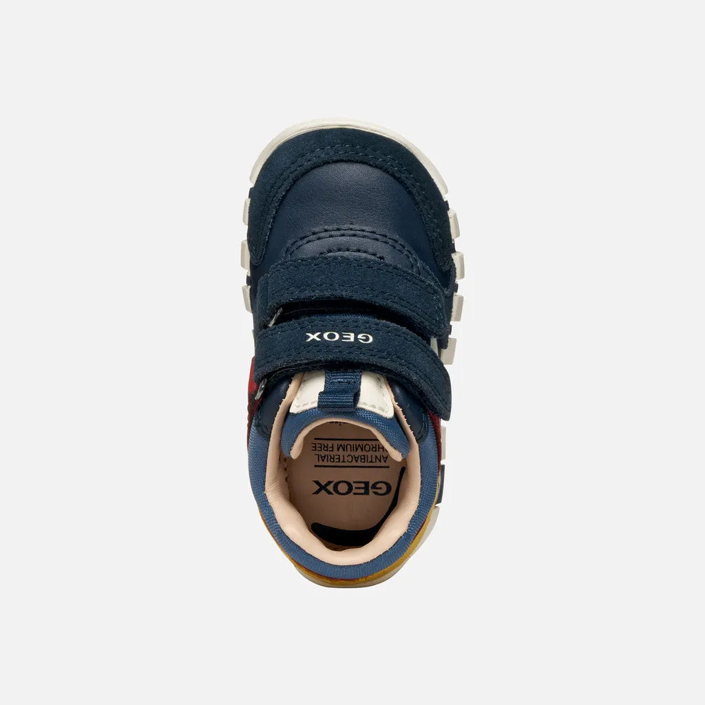 Navy/Dark Red