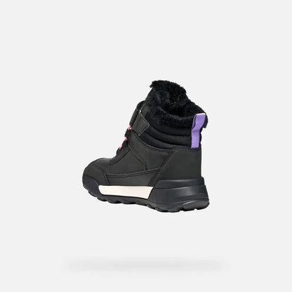 Black/Lilac