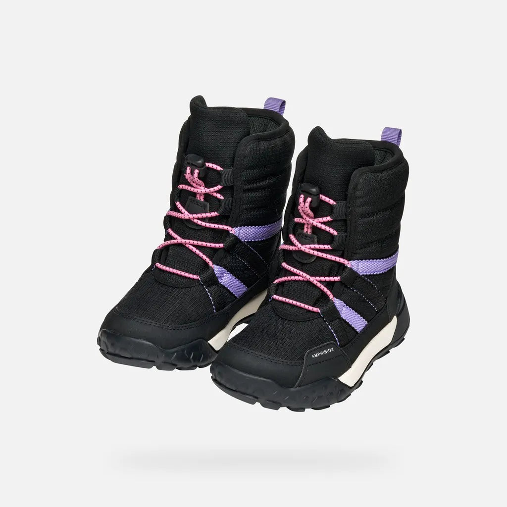 Black/Lilac