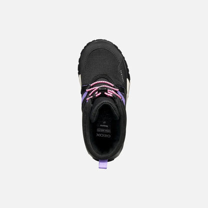 Black/Lilac