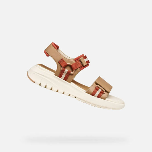 Beige/Brick
