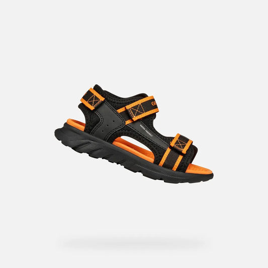 Black/Orange