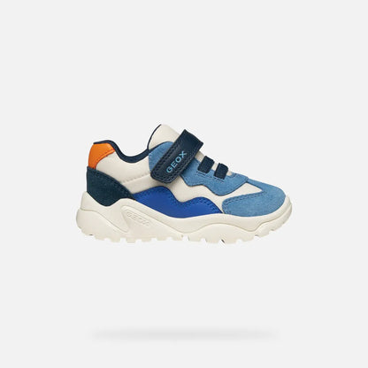 Ivory/Light blue
