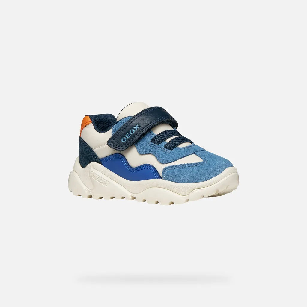 Ivory/Light blue
