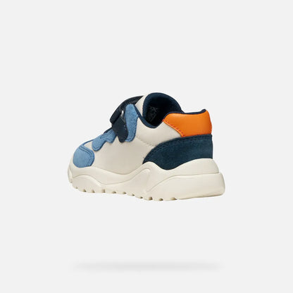Ivory/Light blue