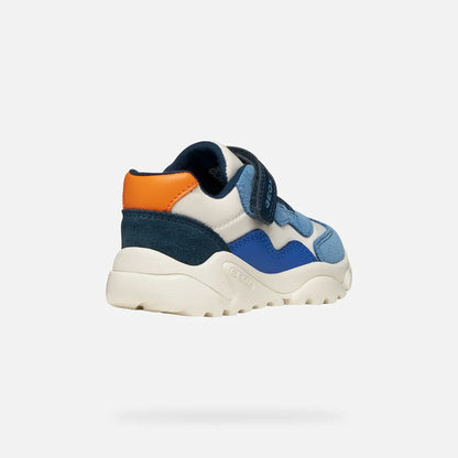 Ivory/Light blue
