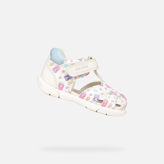 White/Light blue