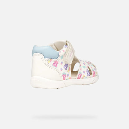 White/Light blue