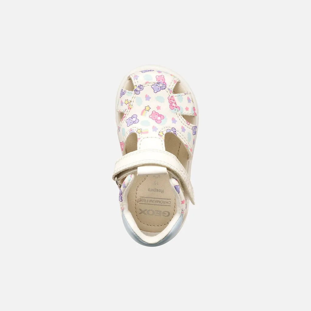 White/Light blue