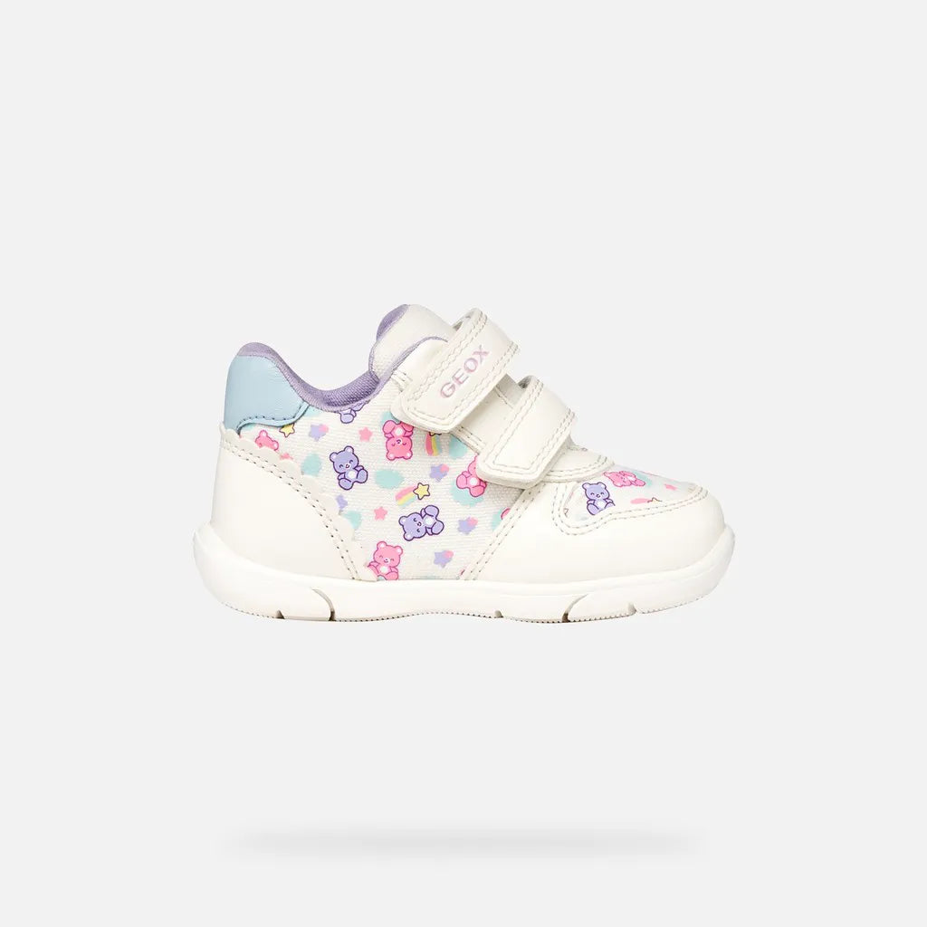 White/Light blue
