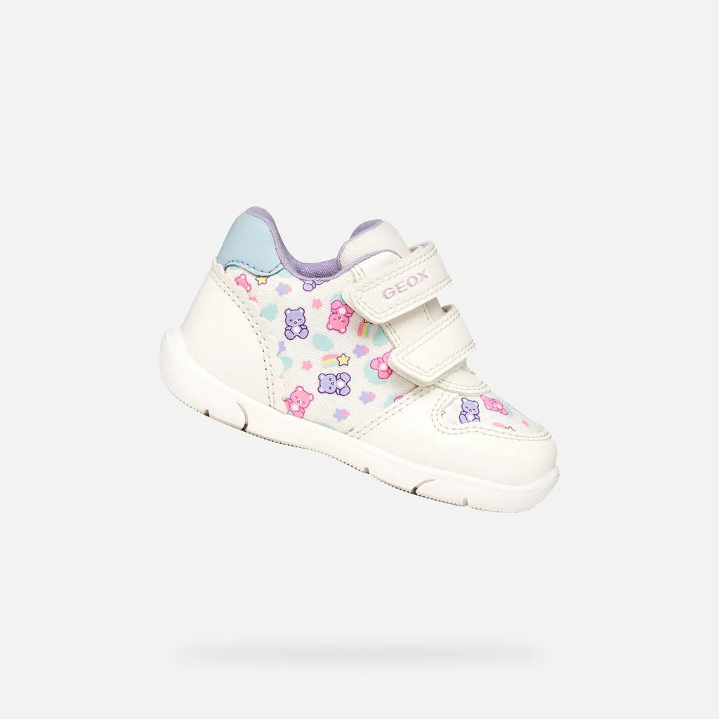 White/Light blue
