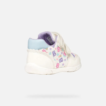 White/Light blue