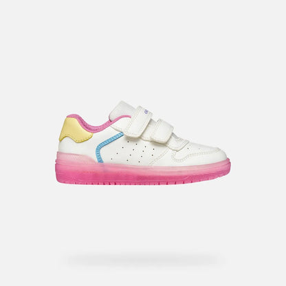 White/Dark Pink