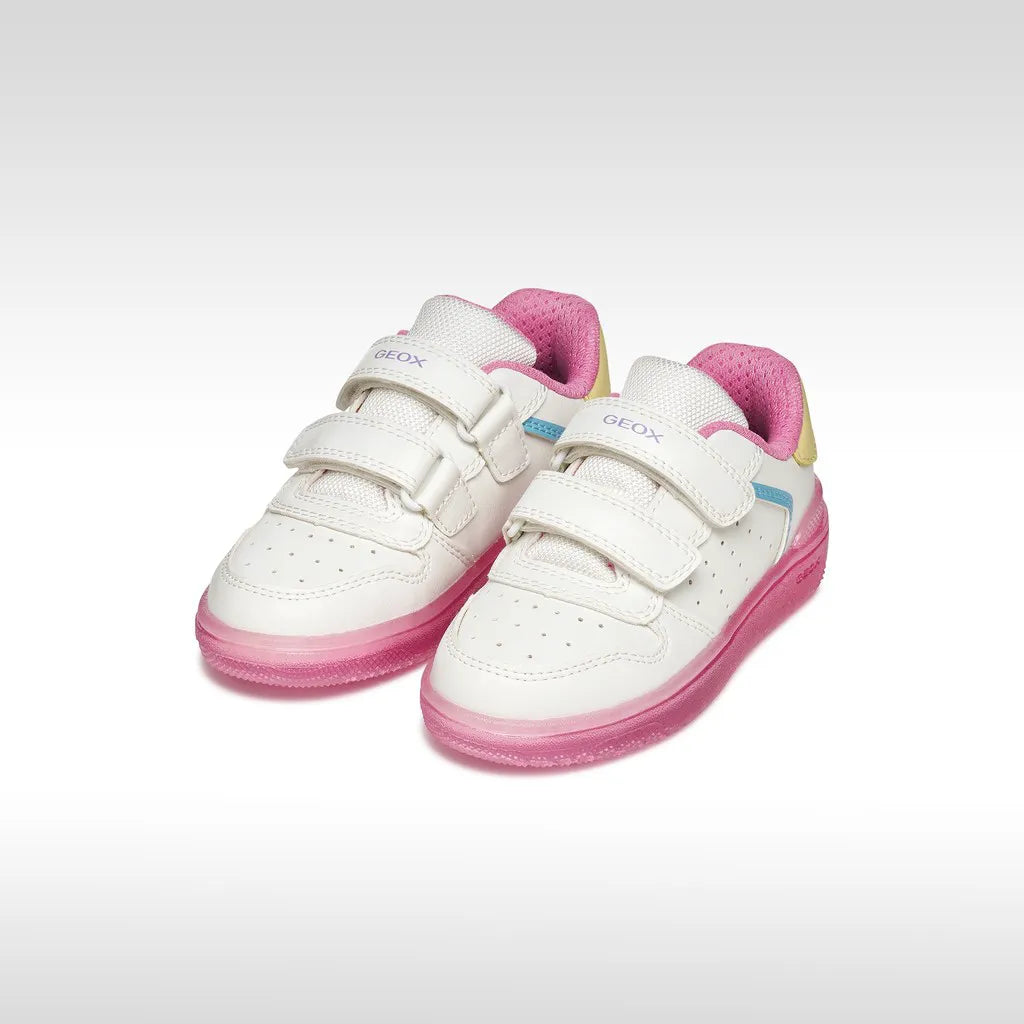 White/Dark Pink