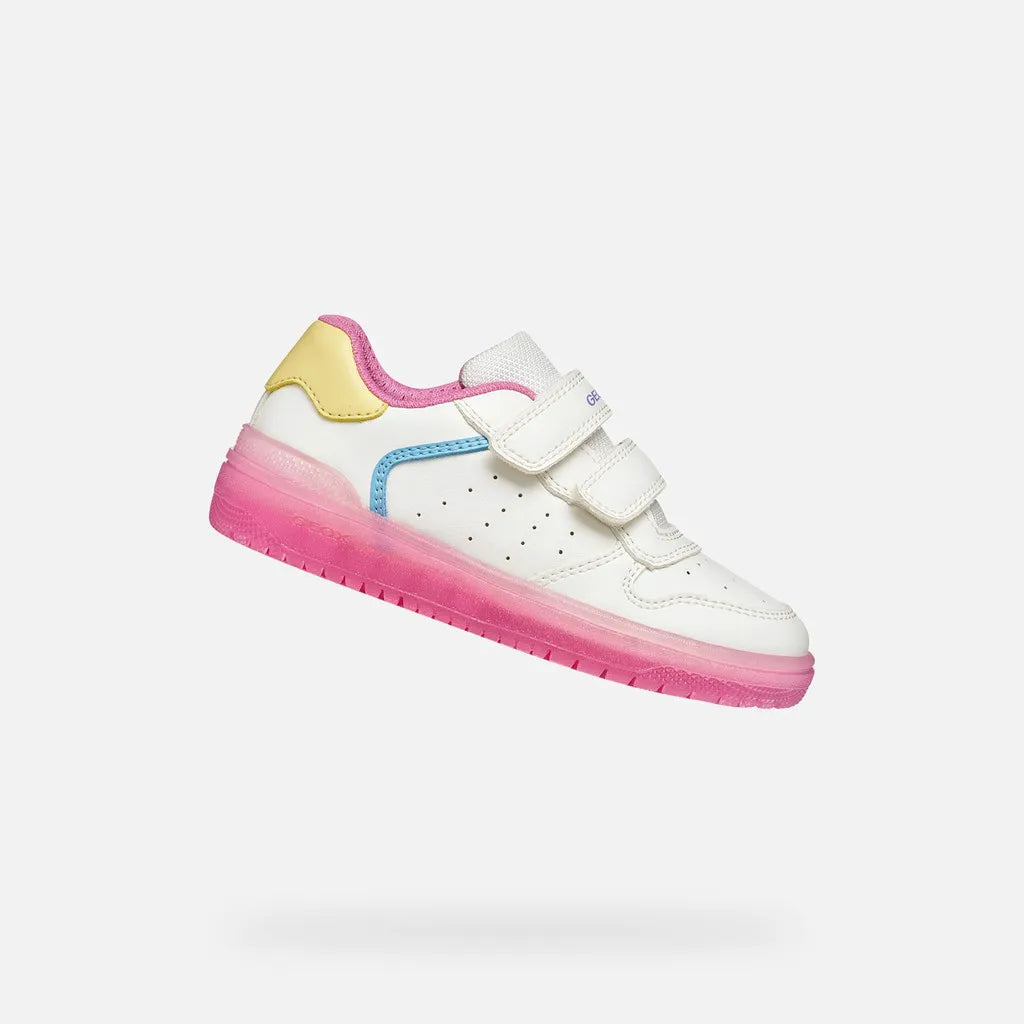 White/Dark Pink