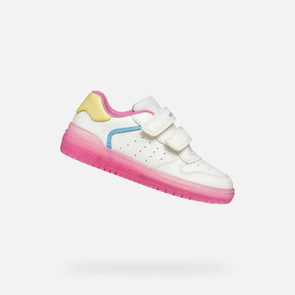 White/Dark Pink