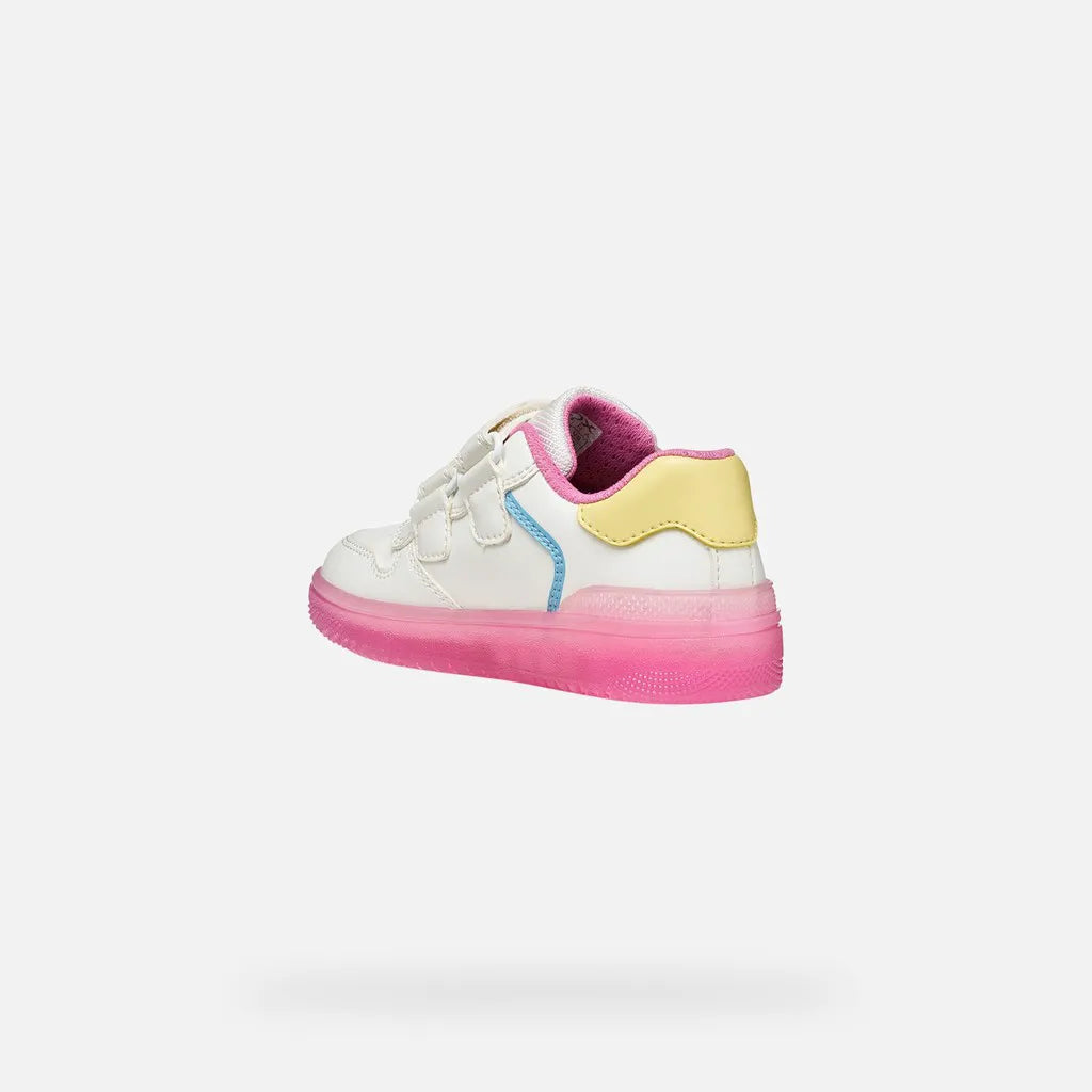 White/Dark Pink
