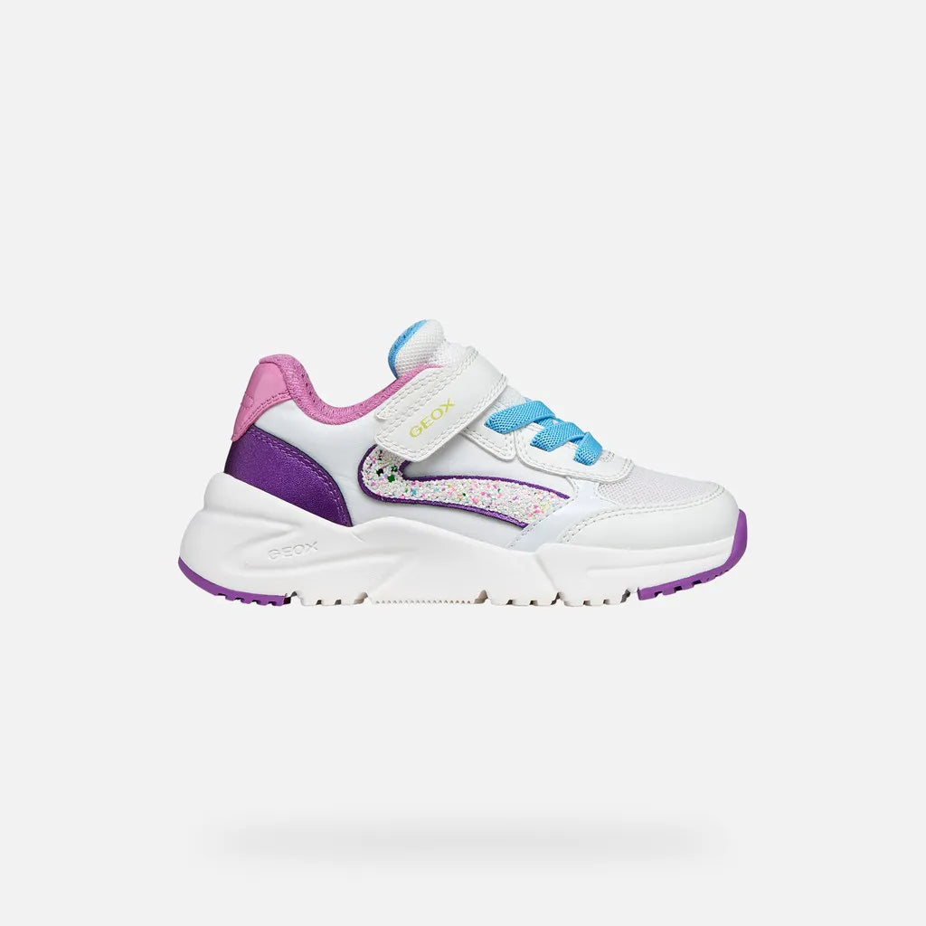 White/Dark Purple
