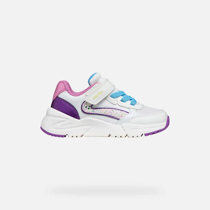 White/Dark Purple
