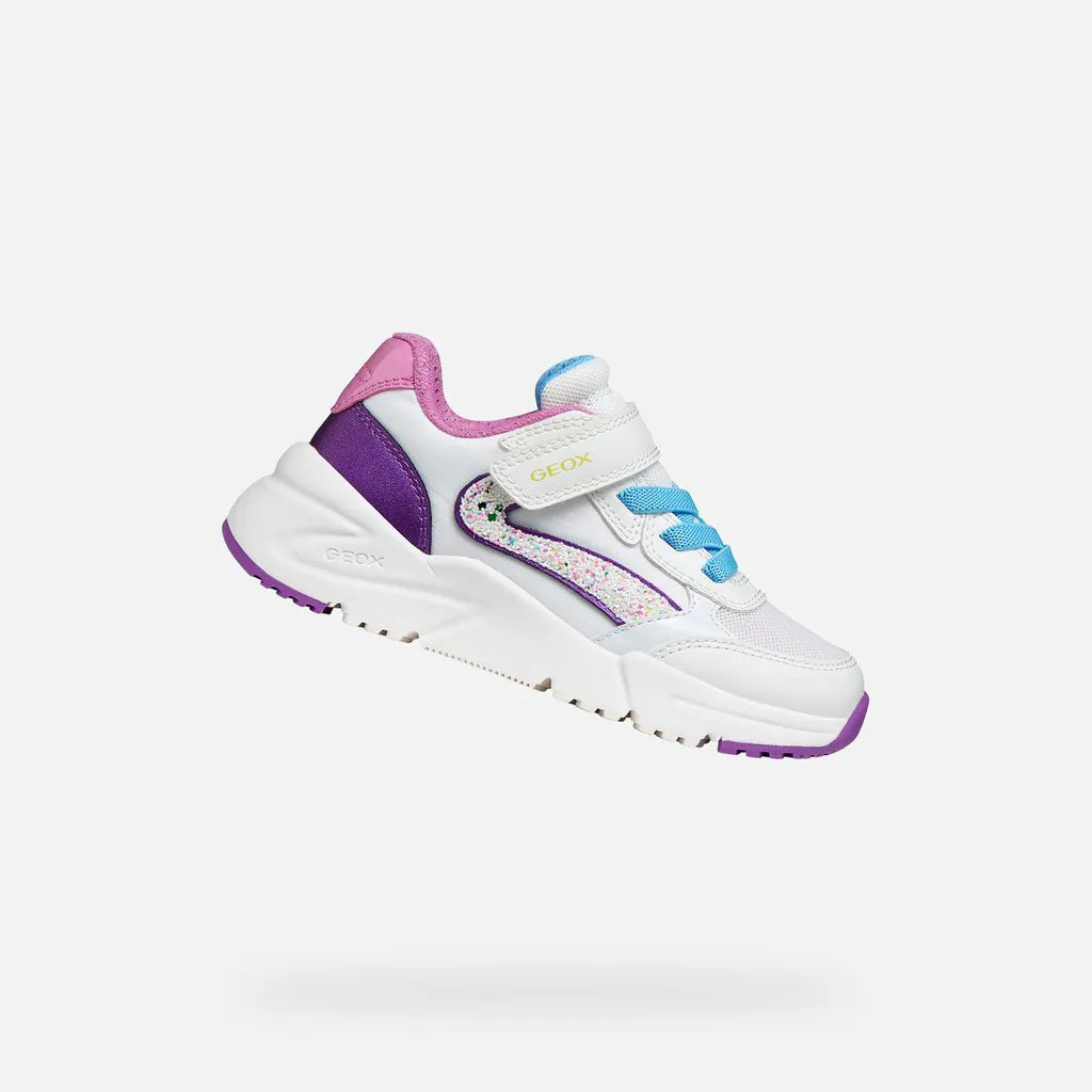 White/Dark Purple