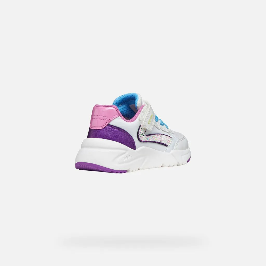 White/Dark Purple