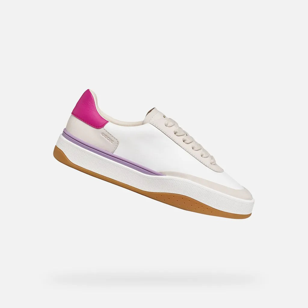 White/Cyclamen