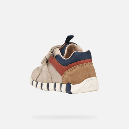 Lt taupe/Orange