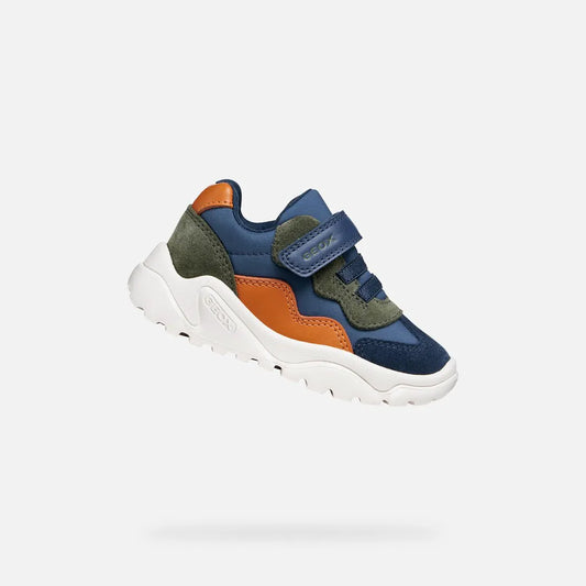 Light Navy/Orange