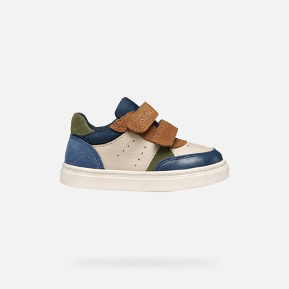 Beige/Navy