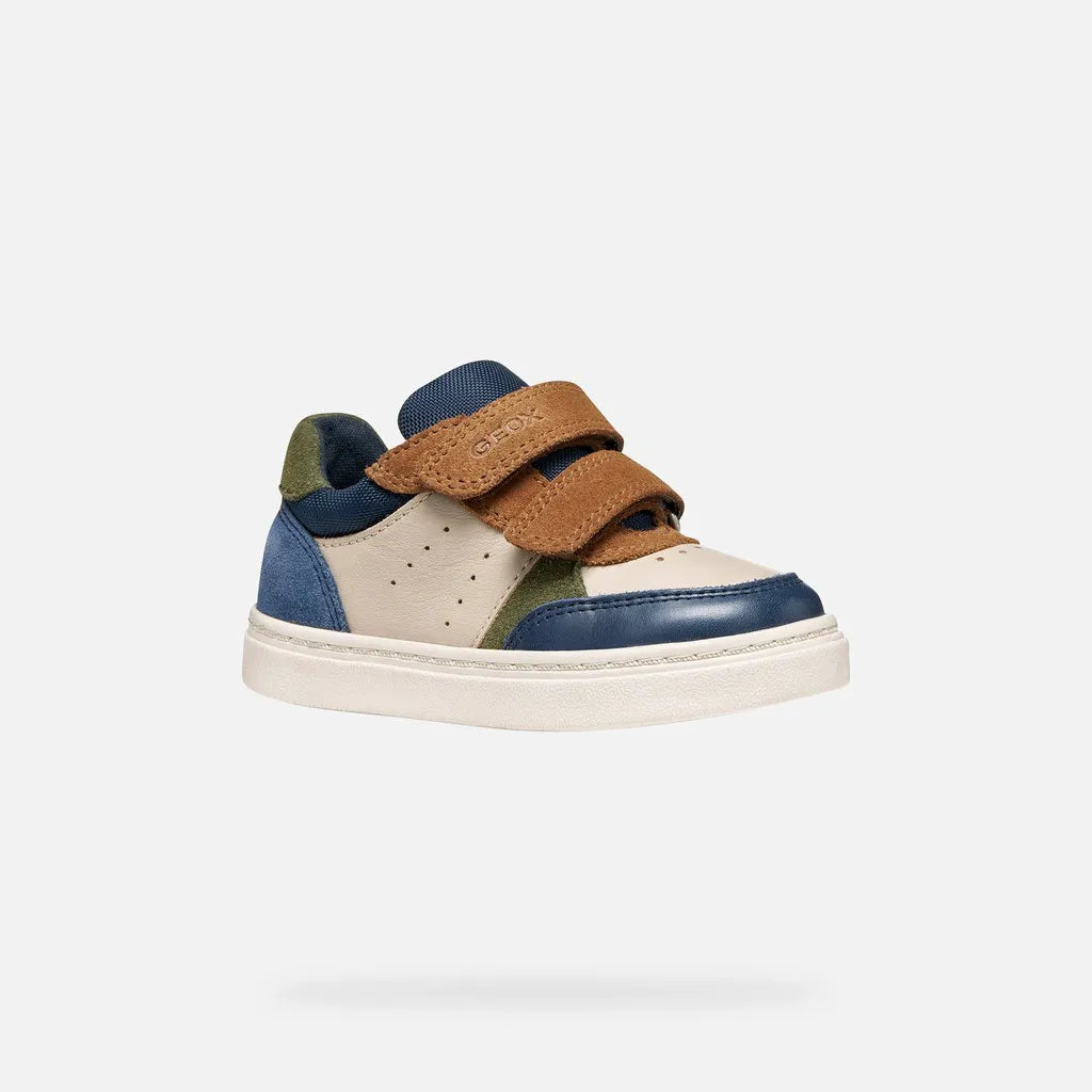 Beige/Navy