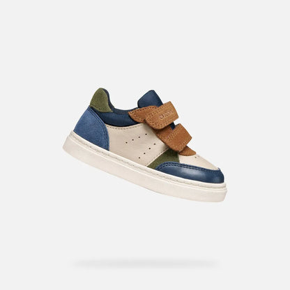 Beige/Navy