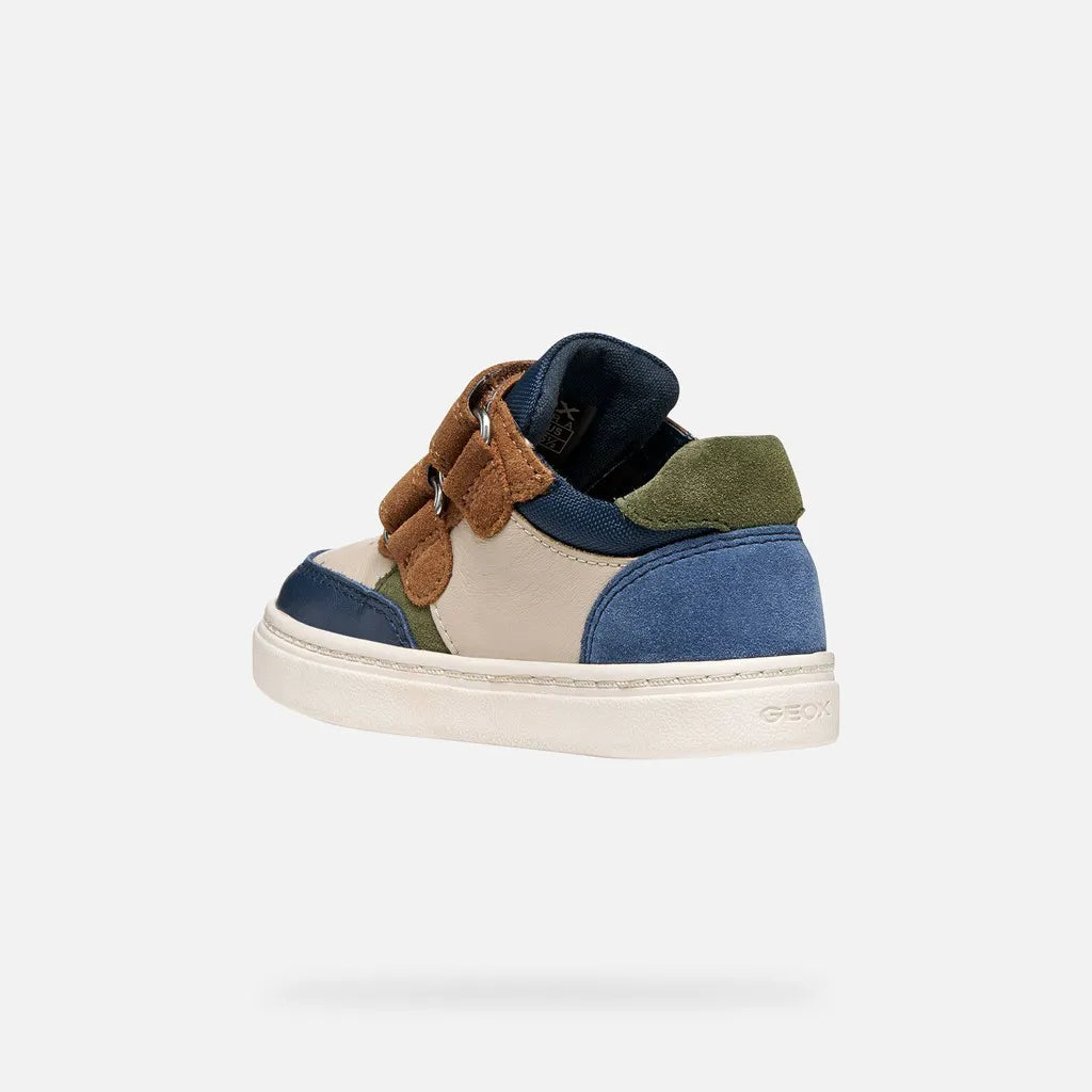 Beige/Navy