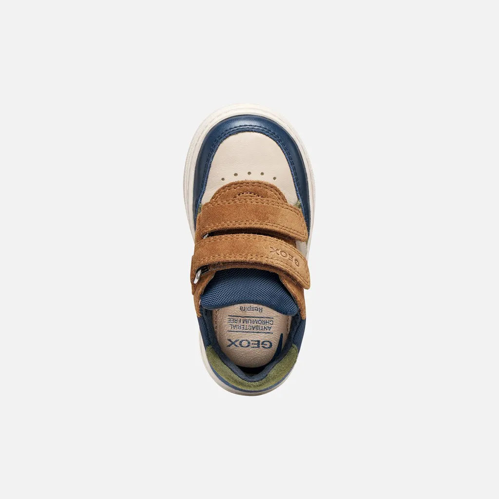 Beige/Navy