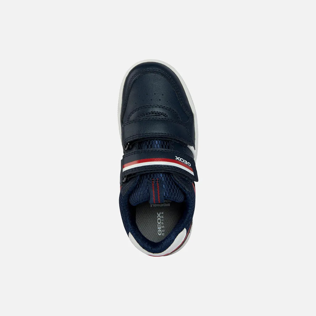 Navy/Red