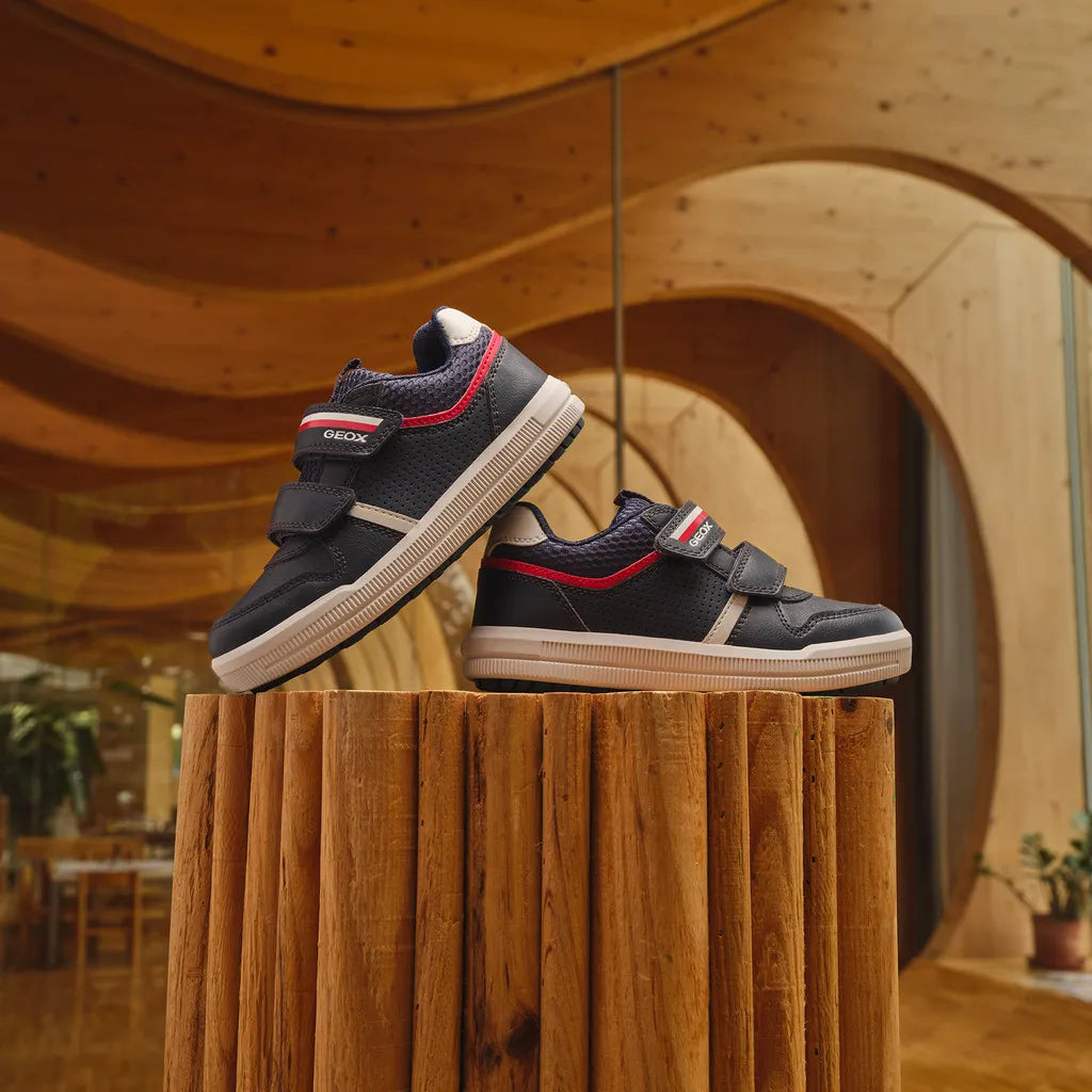 Navy/Red