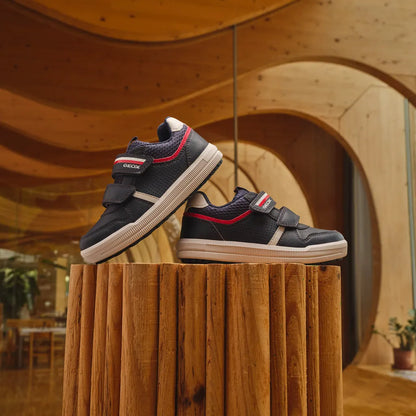 Navy/Red
