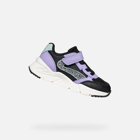 Black/Lavender