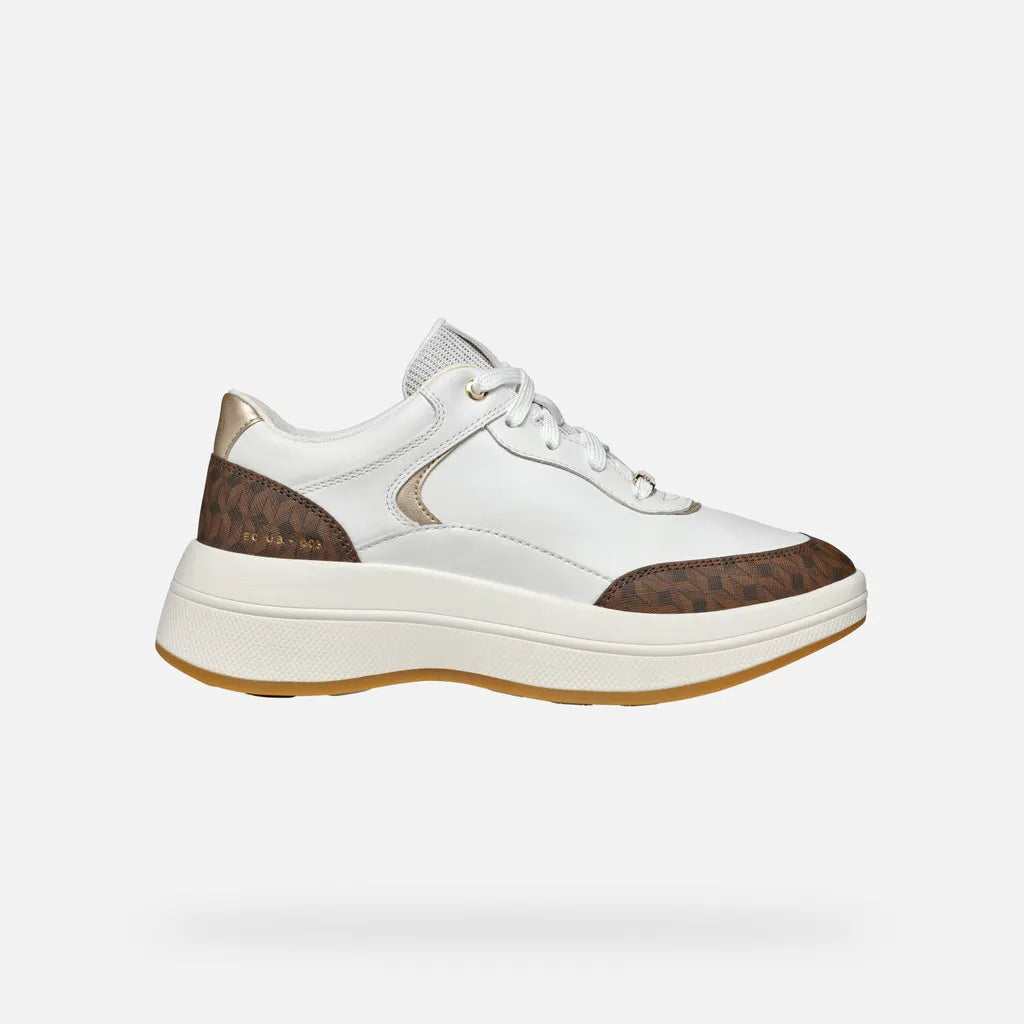 White/Dark Brown