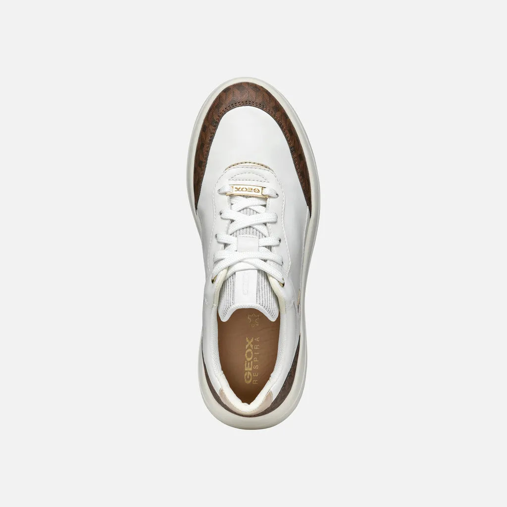 White/Dark Brown