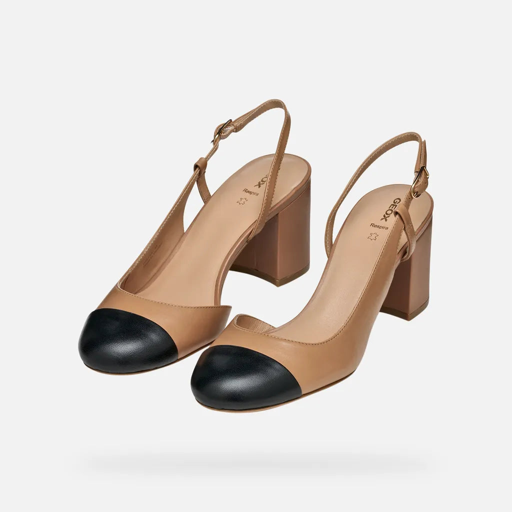 Beige/Black