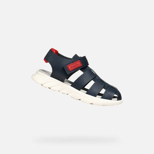 Navy/Red