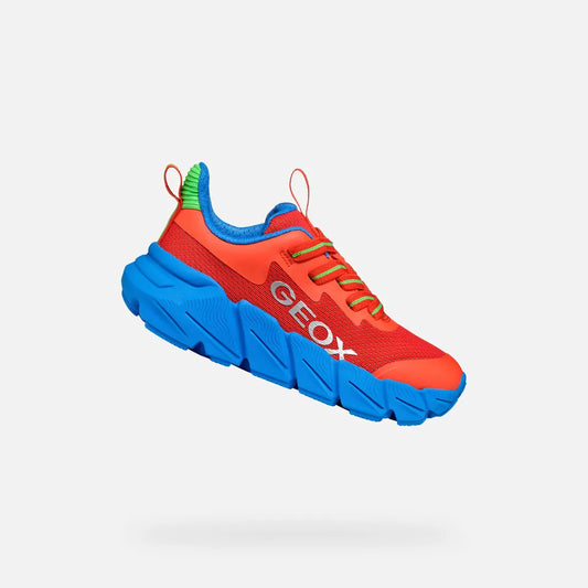 Red/Light blue