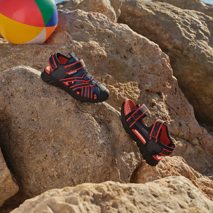 Navy/Red