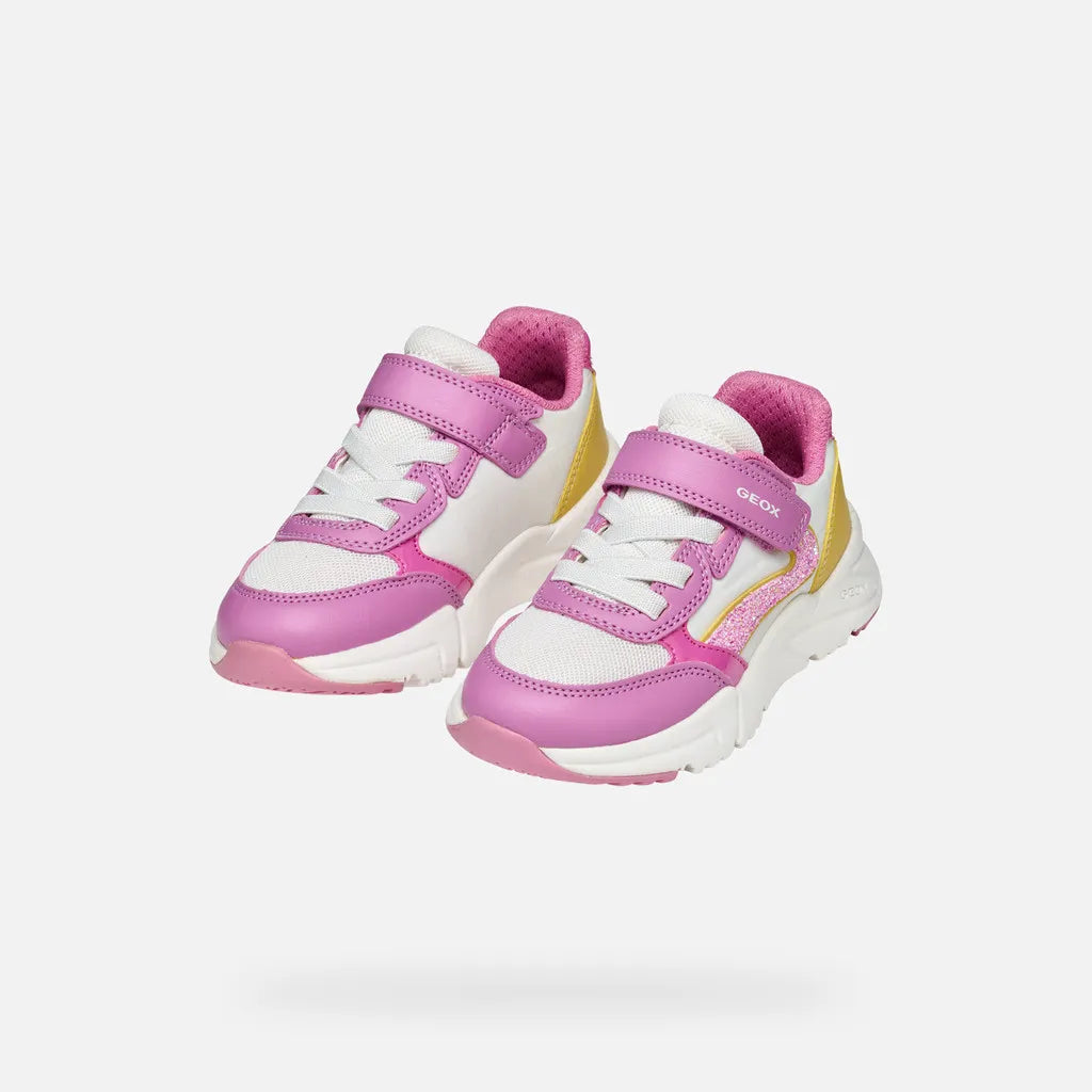 Dark Pink/Yellow