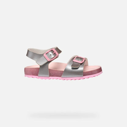 Silver/Pink