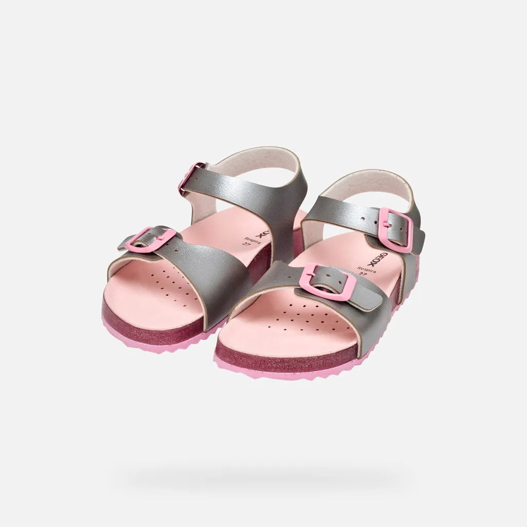 Silver/Pink