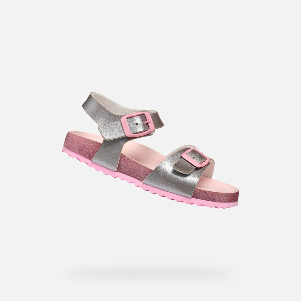 Silver/Pink