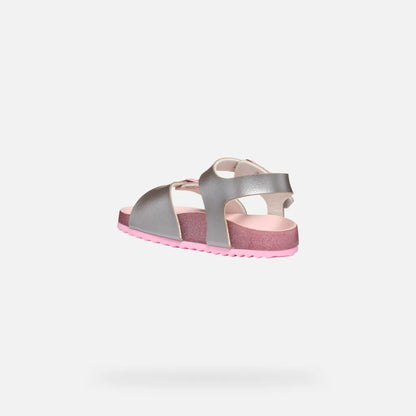 Silver/Pink